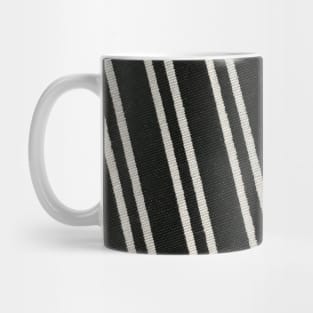 Black and white zebra stripes Mug